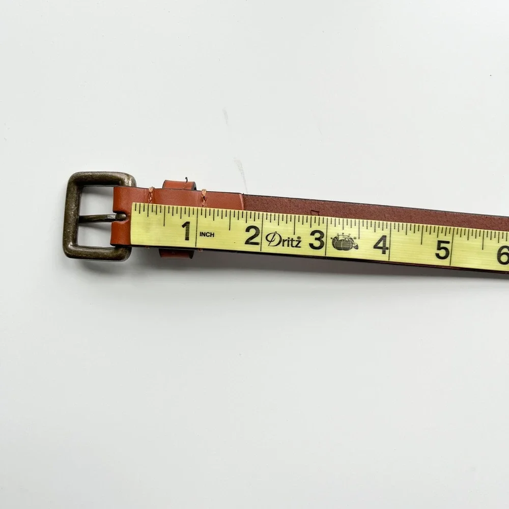 Timberland Mens Tan Brown Genuine Leather Belt Medium